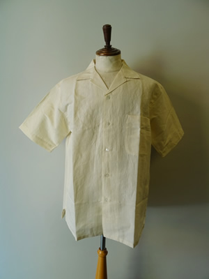 A VONTADE（アボンタージ）　OPEN COLLAR SHIRTS S/S